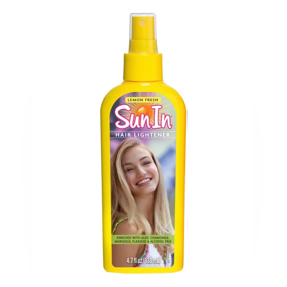 sun in hair lightening spray